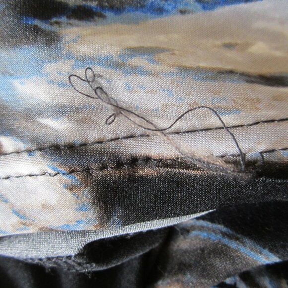 COPY - Renee' Greenstein ATTITUDES Black and Waterfall Paintbrush Colored Maxi … - Picture 13 of 13